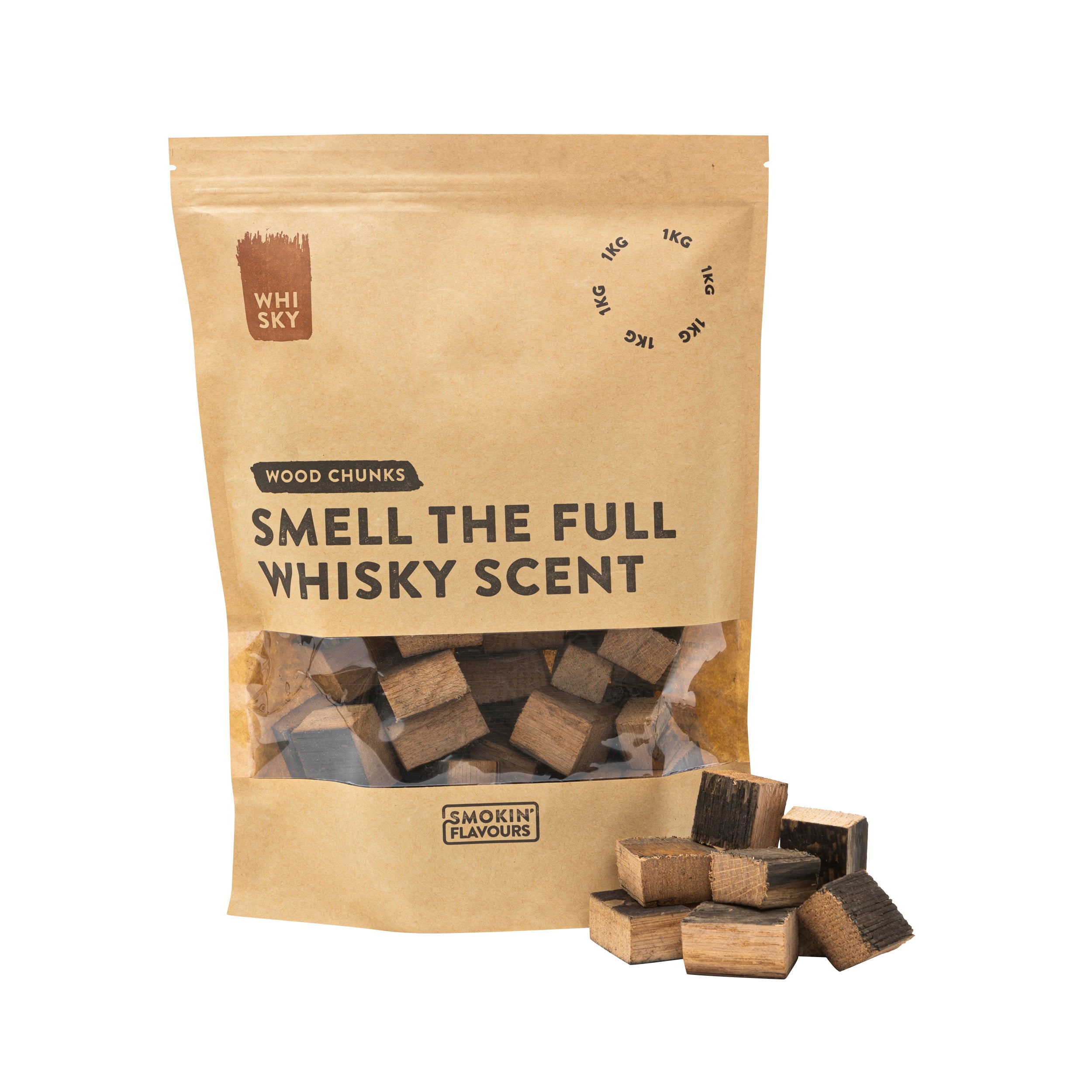 Smokin’ Flavours rookchunks - Whisky vaten