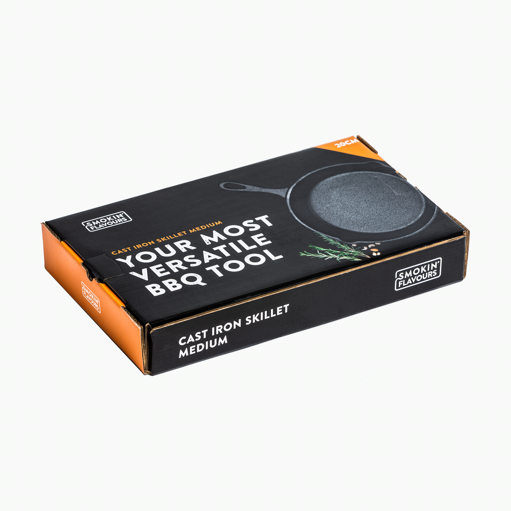 Smokin’ Flavours Gietijzeren Skillet – Ø 20 cm
